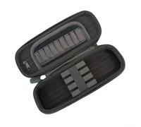 Custodia per il trasporto degli attrezzi realizzata in EVA rigida con base di supporto e organizzazione interna per l'installazione pronta per il torneo (nero)