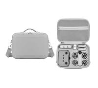 Custodia per il trasporto del drone per DJI Neo Borsa portaoggetti portatile Borsa a tracolla Valigia Grande capacità Borsa da viaggio Anticaduta Custodia protettiva Con tracolla (Grigio PU)