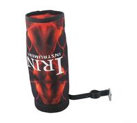 Custodia per il trasporto di tamburi con supporto a morsetto per batteria costruita per una maggiore durata e accessibilità costante durante lunghi periodi (punto rosso)