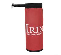 Custodia per il trasporto di tamburi con supporto a morsetto per batteria costruita per una maggiore durata e accessibilità costante durante i lunghi periodi (rosso)