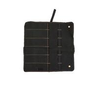 Custodia per il trasporto in tela portautensili con 4 tasche, organizer per coltelli, martelli, sgorbie e falegnami (B)