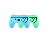 Custodia per impugnatura Joy-Con blu e verde sinistra e destra per controller Joy-Con Oled NS Nintend Switch