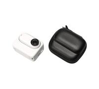Custodia per Insta360 GO 3S, Borsa per Custodia della Videocamera d'Azione Copertura Protettiva Custodia Rigida Borsa da Viaggio con Clip a Moschettone (Nero)