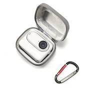 Custodia per Insta360 GO 3S, Borsa per Custodia della Videocamera d'Azione Copertura Protettiva Custodia Rigida Borsa da Viaggio con Clip a Moschettone (Grigio)