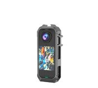 Custodia per Insta360 X4 Air, custodia protettiva in lega di alluminio per fotocamera, telaio con base magnetica e design antiurto