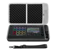 Custodia per interfaccia audio Geekria, compatibile con Akai Professional MPC Live III, borsa da viaggio portatile con guscio rigido in EVA (grigio scuro)