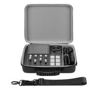 Custodia per interfaccia audio Geekria, compatibile con RØDE RØDECaster Duo, borsa da viaggio rigida in EVA (grigio scuro)