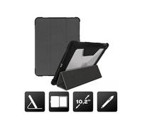 Akashi Technology - Protezione Cover iPad 10.2 2020 2019, Integrale Anti-Caduta, Anti-Urto, con Supporto Tablet Orientamento a 360° - per iPad 8 2020, iPad 7 2019 10.2 Pollici