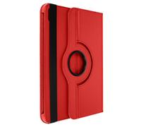 Custodia per iPad A16 / 10.9 2022 copertina supporto rotante 360° rossa