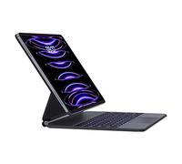 Custodia per iPad Air 13" (M3/M2, 2025/2024) e iPad Pro 12,9" (3/4/5/6a generazione): custodia magnetica galleggiante con tastiera Bluetooth con trackpad intelligente, supporto a sbalzo galleggiante