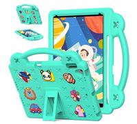 Custodia per iPad Air 3 10.5 2019 di terza generazione, iPad Pro da 10,5 pollici, adatta ai bambini, maniglia con supporto, con portapenne, carino cartone animato fai da te, copertura protettiva per