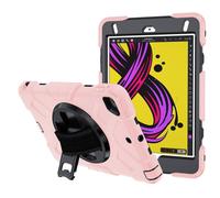 Custodia per iPad Mini 5/4 7.9" Armatura con Supporto Girevole Rosa