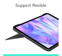 Custodia per iPad Pro 11 - Logitech - Combo Touch - Grafite