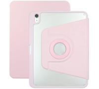 Custodia per iPad Pro 12.9-inch (5th generation)，Pink,Supporto Rotante 360°, Anello Magnetico Potente, Ritagli 1:1 Reali, Airbag Antiurto, Auto Sveglia/Sonno Cover