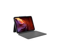 Custodia per iPad + Tastiera - Logitech - Rugged Folio - Spagnolo Qwerty - Resistente agli spruzzi - Bluetooth