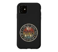 Custodia per iPhone 11 1° Compleanno Vintage Maggio 2026 Retro Limited Edition