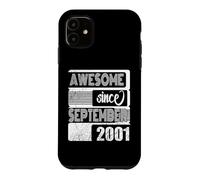 Custodia per iPhone 11 25° compleanno Awesome dal settembre 2001 B Day