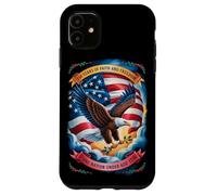 Custodia per iPhone 11 250 Years One Nation Under God - Eagle 1776 Faith American