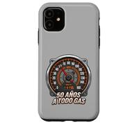 Custodia per iPhone 11 50 Años A Todo Gas 1975 Tachimetro Amante Auto