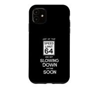 Custodia per iPhone 11 64° compleanno divertente