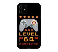 Custodia per iPhone 11 64° Compleanno Livello 64 Completato
