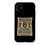 Custodia per iPhone 11 8 anni Cowboy 8° compleanno festa Wild West Western Kids