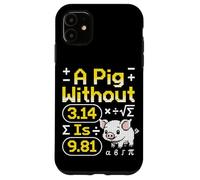Custodia per iPhone 11 A Pig Without 3.14 Is 9.81 fisica matematica