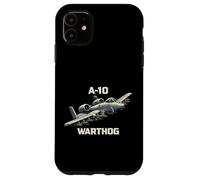 Custodia per iPhone 11 A10 Warthog Close Air Support Jet Aerei militari