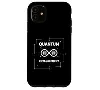 Custodia per iPhone 11 Abbigliamento grafico Quantum Entanglement Infinity Atom Physics