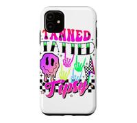 Custodia per iPhone 11 Abbronzato tatuato brillo vacanze estive citazione divertente