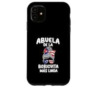 Custodia per iPhone 11 Abuela De La Boricuita Más Linda Pride