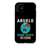 Custodia per iPhone 11 Abuelo The Man The Myth The Legend - Hispanic Grandpa