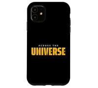 Custodia per iPhone 11 Across The Universe Space Travel Illustration Graphic Design