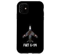 Custodia per iPhone 11 Aerei a reazione G-91 "Gina"