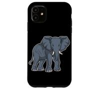 Custodia per iPhone 11 Africa - India - Animali - Elefante