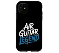 Custodia per iPhone 11 Air Guitar Legend Sentimenti del musicista -