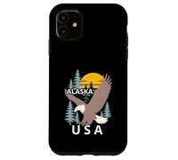 Custodia per iPhone 11 Alaska USA Tramonto