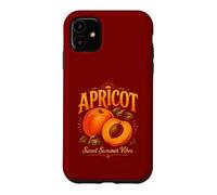 Custodia per iPhone 11 Albicocca Sweet Summer Vibes Fruit Lover Orchard Market Design