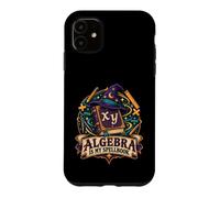 Custodia per iPhone 11 Algebra È Il Mio Grimorio Mago Matematica Insegnante Nerd