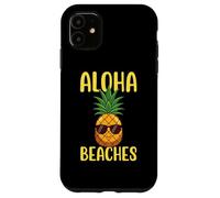 Custodia per iPhone 11 Aloha Spiagge Vacanze tropicali Oceano Surfer Island Paradise