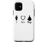 Custodia per iPhone 11 Amante dello yoga - Amo lo yoga