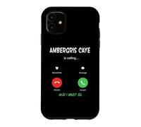 Custodia per iPhone 11 Ambergris Caye sta chiamando e devo andare in Belize in viaggio