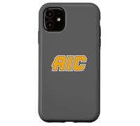Custodia per iPhone 11 American International College AIC Yellow Jackets