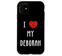 Custodia per iPhone 11 Amo Deborah Nome Divertente