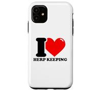 Custodia per iPhone 11 Amo mantenere l'herp