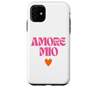 Custodia per iPhone 11 AMORE MIO X ITALIA - Divertimento italiano Amo Ciao Amore