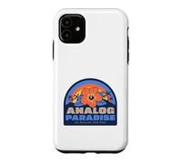 Custodia per iPhone 11 Analog Paradise Go Out And Play (Dichiarazione Digital Detox)