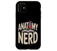 Custodia per iPhone 11 Anatomia Nerd Corpo Umano Studio Studente di Medicina