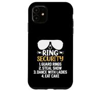 Custodia per iPhone 11 Anello di sicurezza per bambini e ragazzi, per matrimonio, lista dei doveri