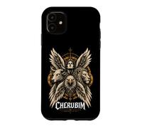 Custodia per iPhone 11 Angelo Biblico Cherubino Ezechiele Quattro Volti Arte